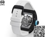 Richard Mille RM055 Blue Bezel Carbon Fiber Case Watch RM Factory - Image 9