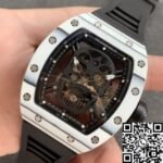 Richard Miller RM052 White Carbon Fiber Case Watch YS Factory - Image 3