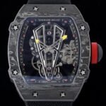 Richard Mille Fake RM27-03 Tourbillon Black Nylon Strap Watch RM Factory