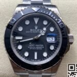 Rolex Yacht Master M226627-0001 Pure Black Dial Size 42mm Watch TW Factory