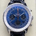 Breitling Navitimer AB0127211C1A1 Blue Dial Leather Strap Watch BLS Factory
