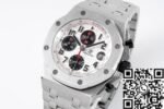 Audemars Piguet AP Royal Oak Offshore Chronograph 26170ST.OO.1000ST.01 Silver Panda Plate Watch APF Factory - Image 3