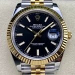 Rolex Datejust Second Hand M126333-0014 Black Dial Size 41mm Watch Clean Factory