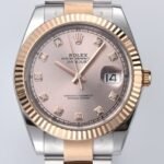 Rolex Datejust M126333 Three Plants/Pink Size 41 MM Watch Clean Factory