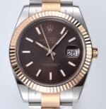 Cheap Rolex Datejust M126333 Three-Bead Steel Belt Size 41mm Watch Clean Factory
