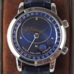 Patek Philippe Calatrava 6102P-001 Blue Dial Watch AI Factory