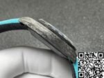 DIW Custom Rolex Daytona Carbon Fiber Case Light Blue Watch - Image 6