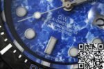 DIW Custom Rolex Sea-Dweller Carbon Fiber Case Blue Bial Watch - Image 5