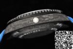 DIW Custom Rolex Sea-Dweller Carbon Fiber Case Blue Bial Watch - Image 8