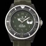 DIW Custom Rolex Sea Dweller​ Black Arabic Numeral Scale Watch