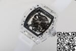 CN Custom Crystal Richard Mille RM055 Black Dial Watch - Image 6