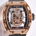 CN Richard Mille RM52 Rose Gold Diamond Watches