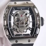 CN Men Richard Mille RM052 Skeleton Head Watch