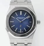 Audemars Piguet Royal Oak 15202IP.OO.1240IP.01 Smoked Blue Dial Watch IP Factory