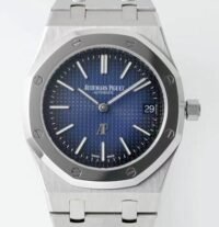 Audemars Piguet Royal Oak 15202IP.OO.1240IP.01 Smoked Blue Dial Watch IP Factory