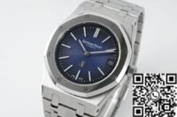 Audemars Piguet Royal Oak 15202IP.OO.1240IP.01 Smoked Blue Dial Watch IP Factory - Image 3