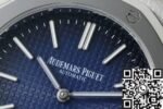 Audemars Piguet Royal Oak 15202IP.OO.1240IP.01 Smoked Blue Dial Watch IP Factory - Image 4