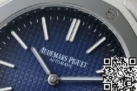 Audemars Piguet Royal Oak 15202IP.OO.1240IP.01 Smoked Blue Dial Watch IP Factory - Image 4