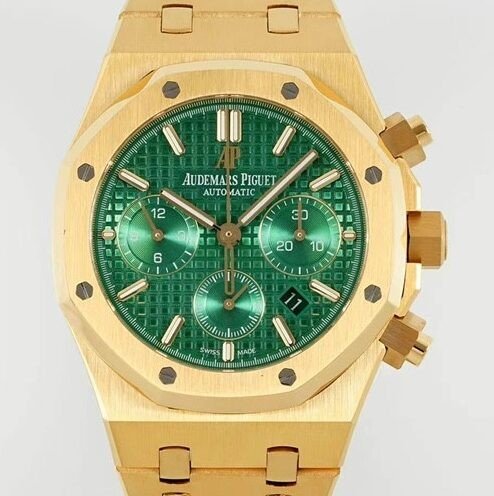 CNC-5002.jpg Audemars Piguet Royal Oak Gelbgold 26331BA.OO.1220BA.02 Gold Watch IP Factory - Image 1