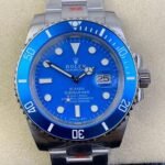 SW Custom Rolex Submariner 116610LN Blue Dial Size 40mm Watch