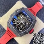 Richard Mille RM35-02 Red Rubber Strap Watch T+ Factory - Image 3
