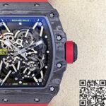 Richard Mille RM35-02 Red Rubber Strap Watch T+ Factory - Image 7
