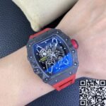 Richard Mille RM35-02 Red Rubber Strap Watch T+ Factory - Image 6