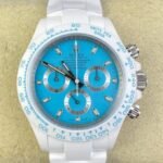AET Custom Rolex Daytona White Ceramics Tiffany Blue Watch