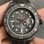 DIW Custom Rolex GMT-Master II Carbon Fiber Case Nylon Strap Watch