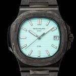 Patek Philippe Nautilus 5711 Carbon Fiber Tiffany Blue Dial Collection Custom Watch