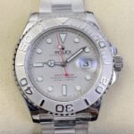 Rolex Yacht Master 16622 Silver Gray Dial Size 40mm Watch AR Factory