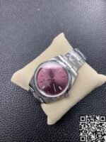Rolex Oyster Perpetual M114300-0002 Red Grape Dial Size 39mm Watch AR Factory - Image 3