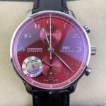 IWC Portugieser IW371616 Red Panda Plate Watch AZ Factory
