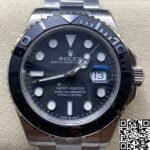 Rolex Yacht Master M226627-0001 Pure Black Dial Size 42mm Watch TW Factory